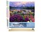 Figured'Art Paint by Numbers Kit for Adults Flowers and Lake near the Mountain 16"x20" - Craft Art Painting Rolled Canvas with DIY wooden frame